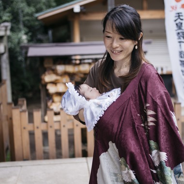 植村由理が撮影した「お宮参り at 代々木八幡宮」の写真