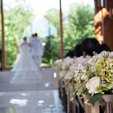 ブライダルフォトＡＩが撮影した「ララシャンスいわき-クローバー-」のウェディングフォト