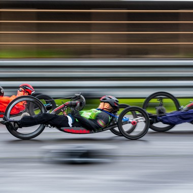 代表　安保　直紀が撮影した「自転車レース」の写真