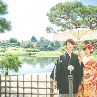 NEMURA FILMSが撮影した「和装前撮りフォト」のウェディングフォト