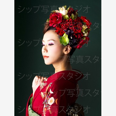 シップ写真スタジオが撮影した「成人式記念写真」の写真