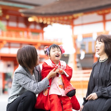 株式会社Ervaが撮影した「七五三撮影（伏見稲荷）」の写真