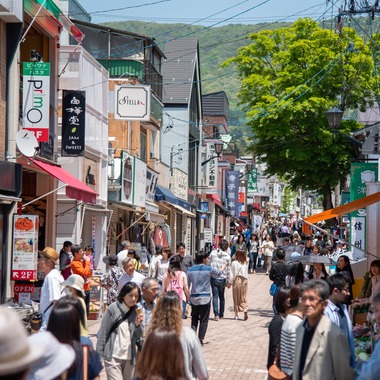 藤井が撮影した「軽井沢」の写真