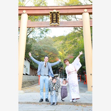 echoesが出張撮影した「七五三」の家族写真