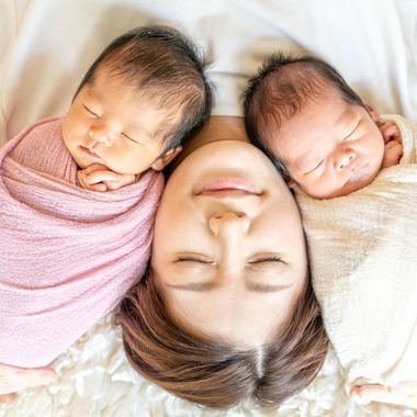 LaLagenic Photoが撮影した「ニューボーンフォト」の写真