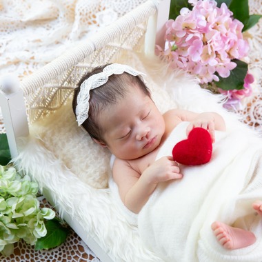 your story photoが撮影した「ニューボーンフォト」の写真