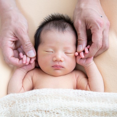 your story photoが撮影した「ニューボーンフォト」の写真