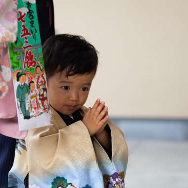 MTワークスが出張撮影した「七五三」の家族写真