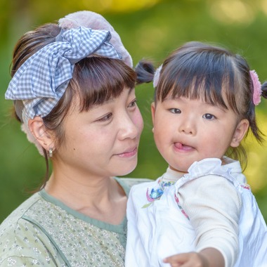 山田由佳が撮影した「ファミリーフォト」の写真