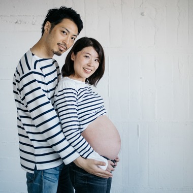 植村由理が撮影した「マタニティフォト@スタジオ」の写真