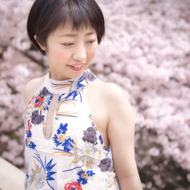 naru2photoが出張撮影した「節目BD撮影（桜）」の家族写真