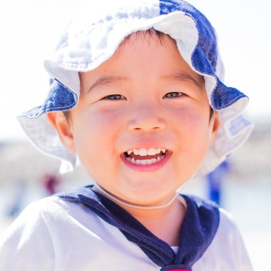 写真スペース　フォトラッシュが出張撮影した「山口ゆめ花博」の家族写真