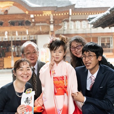 福永写真事務所が撮影した「七五三（菅原神社）」の写真