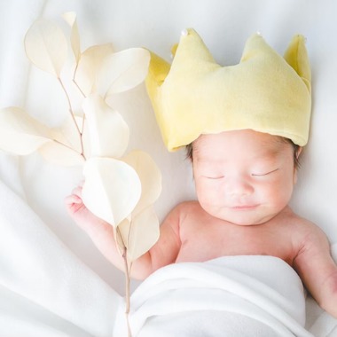 mina photographが撮影した「ニューボーンフォト」の写真