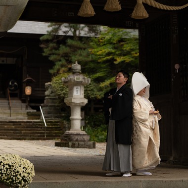 ZEROが撮影した「ウェディング前撮り」の写真