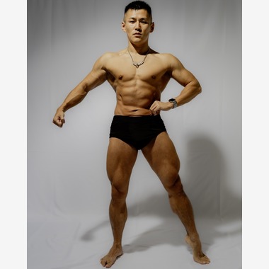 星野　蓮が撮影した「ボディメイク・ポージング撮影（スタジオ／埼玉・新座）」の写真