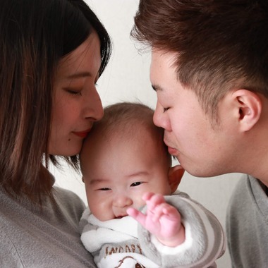 写真館 虹心凛~にっこり~が撮影した「家族写真」の写真