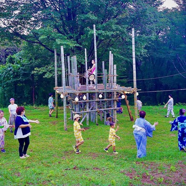 阿久津真理恵が撮影した「自然学校プログラムでの人物撮影（静岡県伊豆市）」の写真