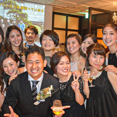 合谷和弘が撮影した「結婚式二次会撮影」のウェディングフォト