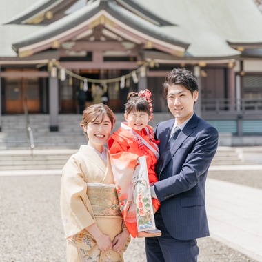 IrodoriPhotoが撮影した「七五三（ご自宅〜札幌護国神社）」の写真
