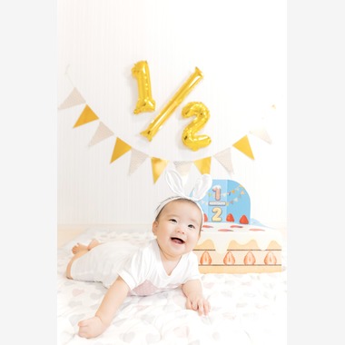 FILMIEREが出張撮影した「バースデーフォト」の家族写真