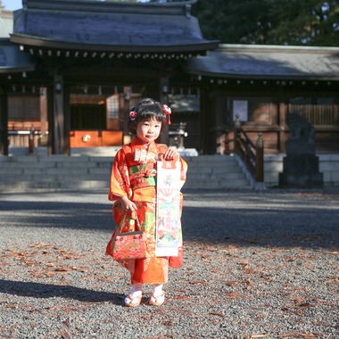 KOMOREBI Photo.　大如　耕平が出張撮影した「七五三神社撮影」の家族写真