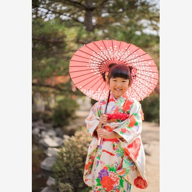 写真館PhotoLが出張撮影した「七五三撮影」の家族写真