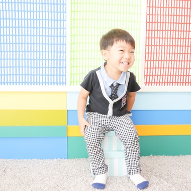 斉藤　ゆか（nico photo)が撮影した「ぽれぽれスタジオにて」の写真