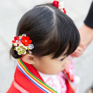 浅野真一が出張撮影した「七五三出張撮影（３歳）」の家族写真