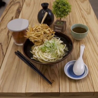花井裕造が撮影した「うどんそば西の浦」の写真