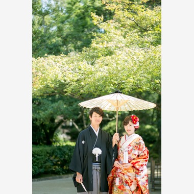 NEMURA FILMSが撮影した「和装前撮りフォト」のウェディングフォト