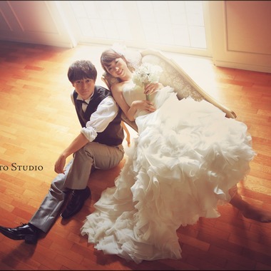 上原フォートスタジオが撮影した「滋賀スタジオ」のウェディングフォト