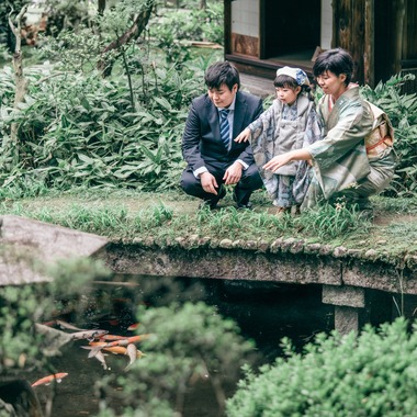 Photo Design CRIEが出張撮影した「七五三」の家族写真