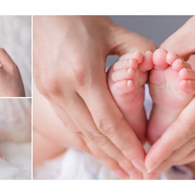 Kennychiが出張撮影した「ベビーフォト」の家族写真