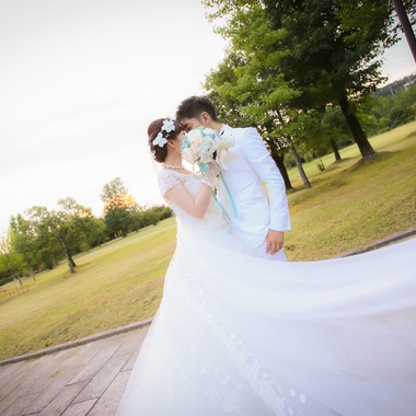山本　斉が撮影した「石川写真」のウェディングフォト