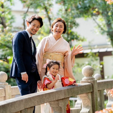 杉森 茂夫 (Photo Studio SS)が出張撮影した「七五三、お宮参り、家族写真」の家族写真