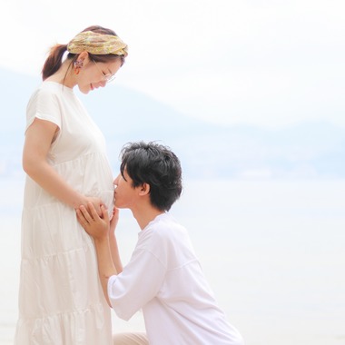 かわもとじゅんいち【Jun3photo】が出張撮影した「マタニティフォト」の家族写真