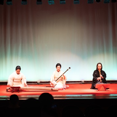 三橋宣貴が撮影した「和楽器演奏会にて」の写真