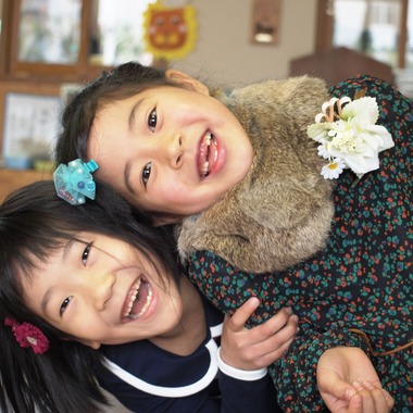 間地大輔が出張撮影した「運動会等」の家族写真