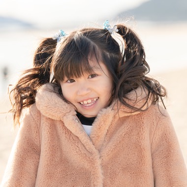 福永写真事務所が撮影した「家族写真（須磨海岸）」の写真