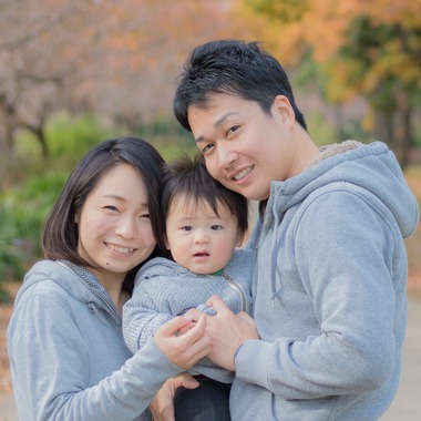 出張撮影サービス「ミライフォト」が撮影した「年賀状写真@庄内緑地公園」の写真