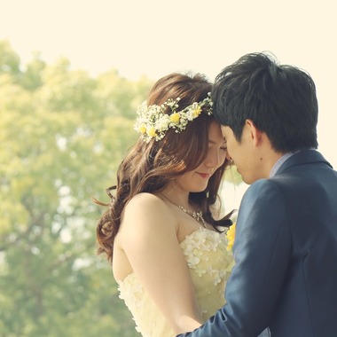 Photo taken by Junichi Kawamoto - Pre-wedding shot Hiroshima Central Park