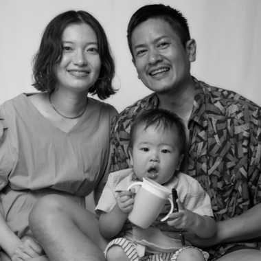 Hiroki Anzaiが出張撮影した「Family Photo in Kamakura」の家族写真