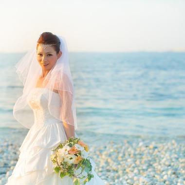 阿部写真館　大阪本町 靭公園前が撮影した「空と海」の写真