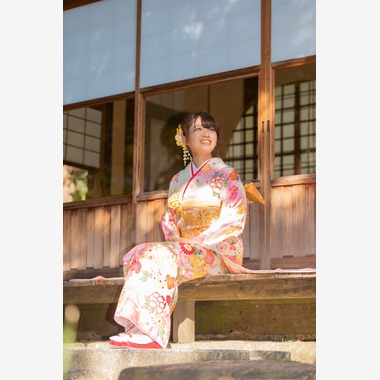 合同会社優希photoが出張撮影した「成人式」の家族写真