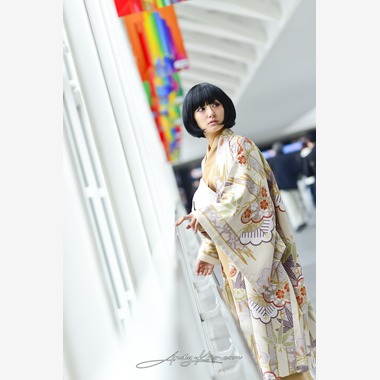 Photo taken by Andy Kho - Yuri's Kimono Shoot in Meiji Jingu