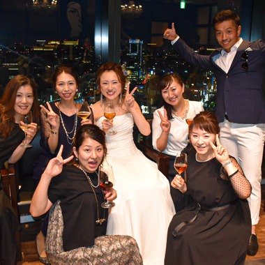 合谷和弘が撮影した「結婚式二次会撮影」のウェディングフォト