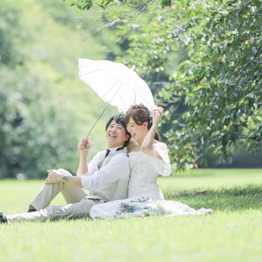 Photo taken by Kanae Suzuki - Kinuta Park wedding pre-shooting
