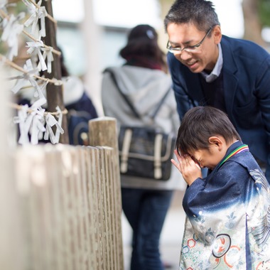 Photo Project PHOTO-ONが出張撮影した「七五三撮影でのサンプル」の家族写真