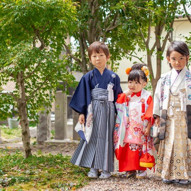 ゾクが出張撮影した「七五三撮影」の家族写真
